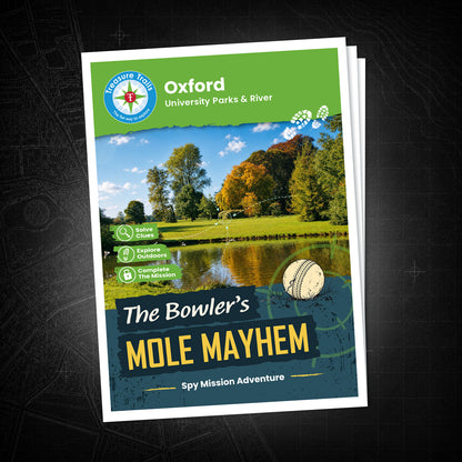 Oxford - University Parks & River Treasure Trail - front cover