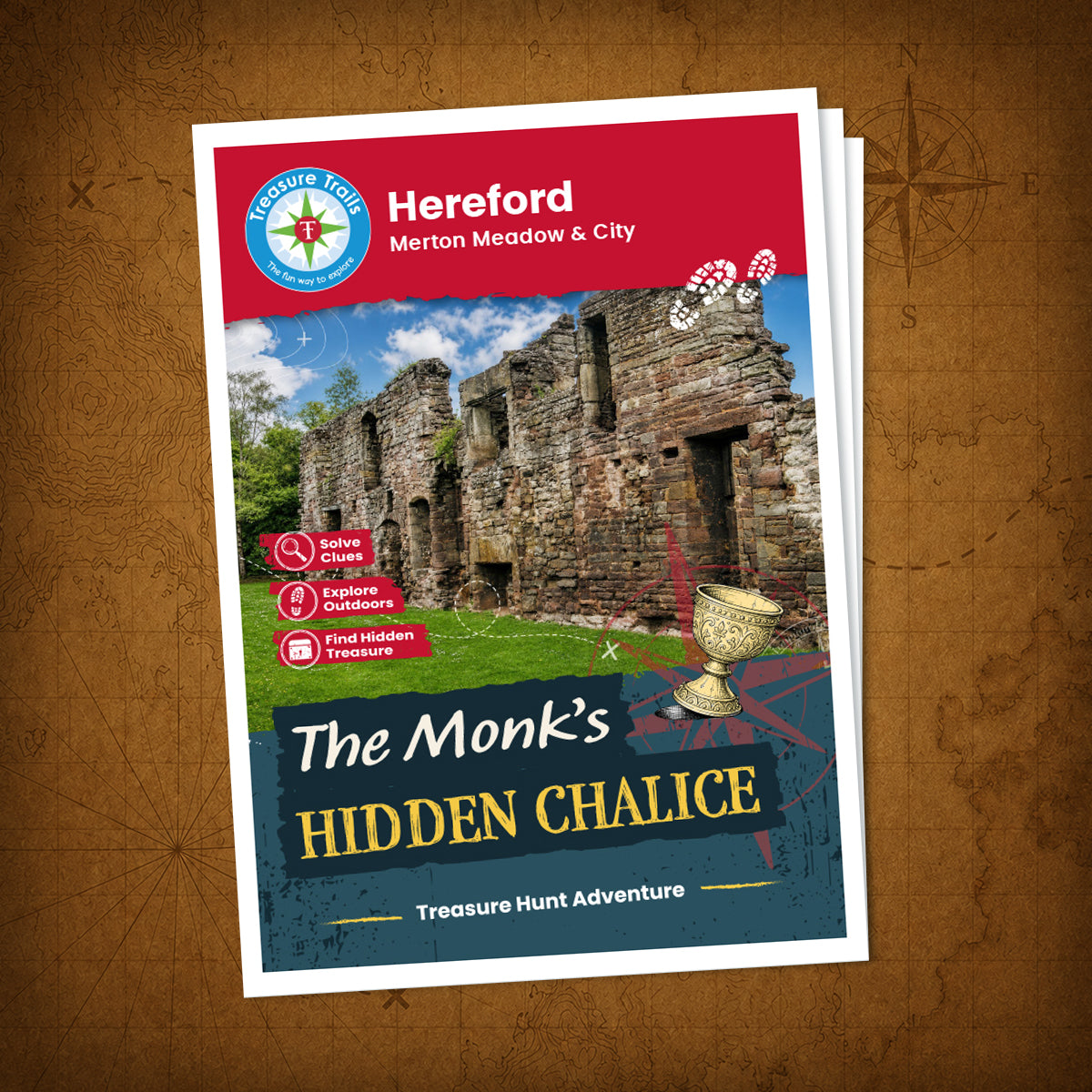 Hereford - Merton Meadow & City Treasure Trail - front cover