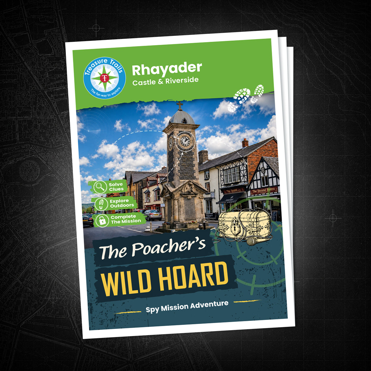 Rhayader - Castle & Riverside Treasure Trail - front cover