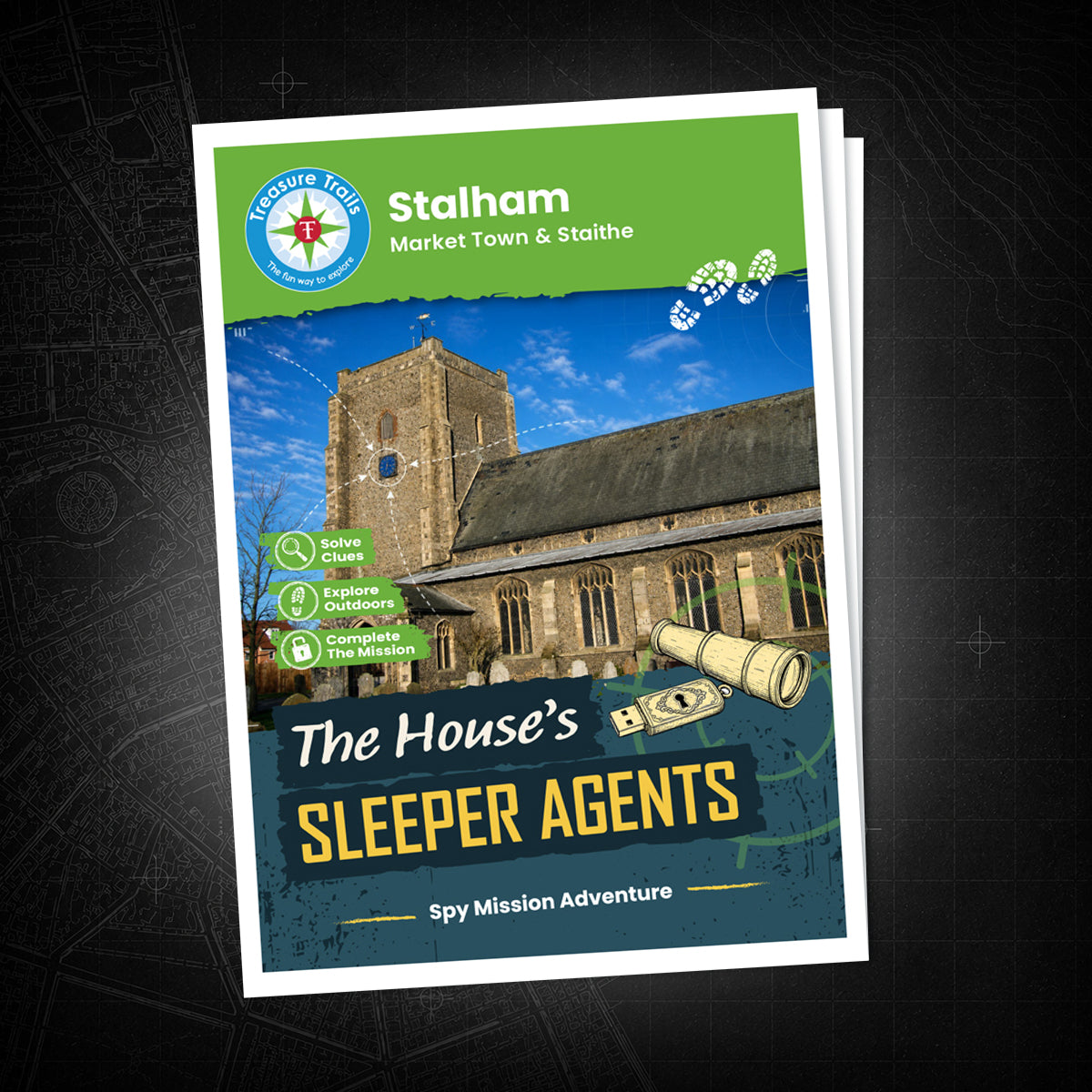 Stalham - Market Town & Staithe Treasure Trail - front cover
