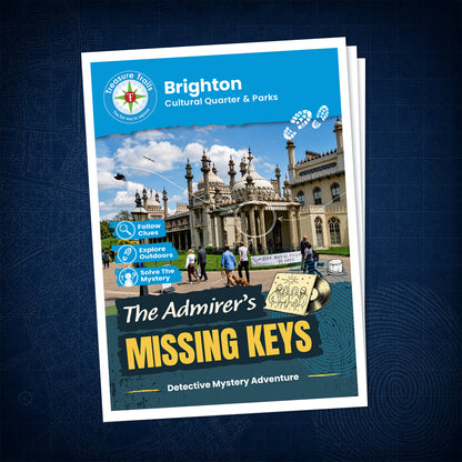 Brighton - Cultural Quarter & Parks Treasure Trail - front cover