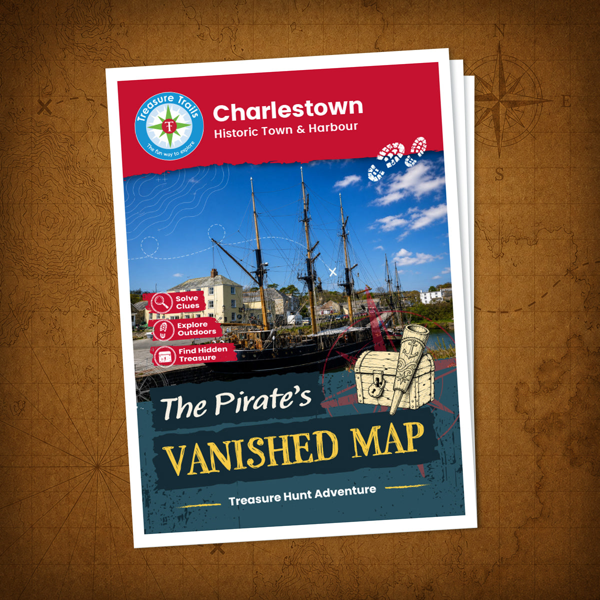 Charlestown - Historic Town & Harbour Treasure Trail - front cover
