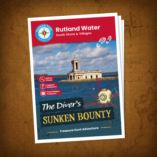 Rutland Water - South Shore & Villages Treasure Trail - front cover