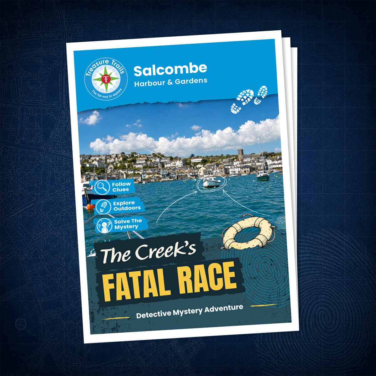Salcombe - Harbour & Gardens Treasure Trail - front cover