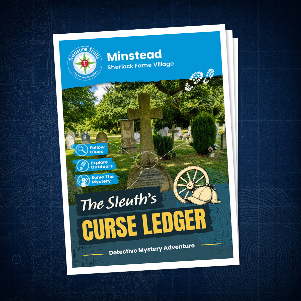 Minstead - Sherlock Fame Village Treasure Trail - front cover