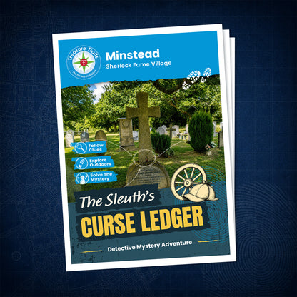 Minstead - Sherlock Fame Village Treasure Trail - front cover
