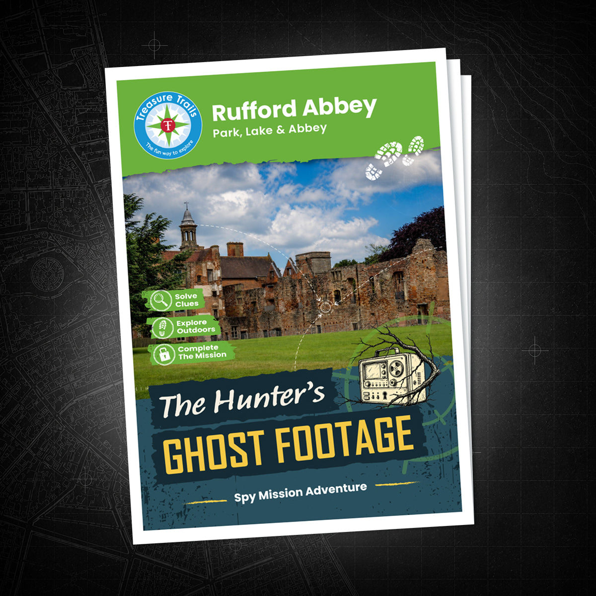 Rufford Abbey - Park, Lake & Abbey Treasure Trail - front cover