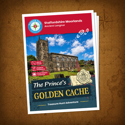 Staffordshire Moorlands - Ancient Longnor Treasure Trail - front cover