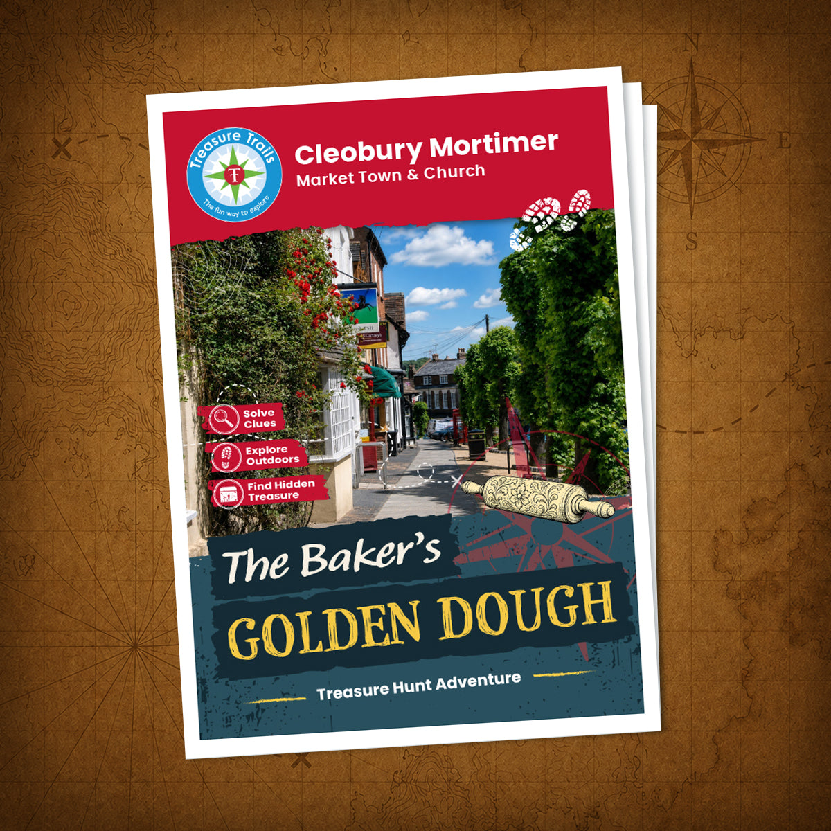 Cleobury Mortimer - Market Town & Church Treasure Trail - front cover