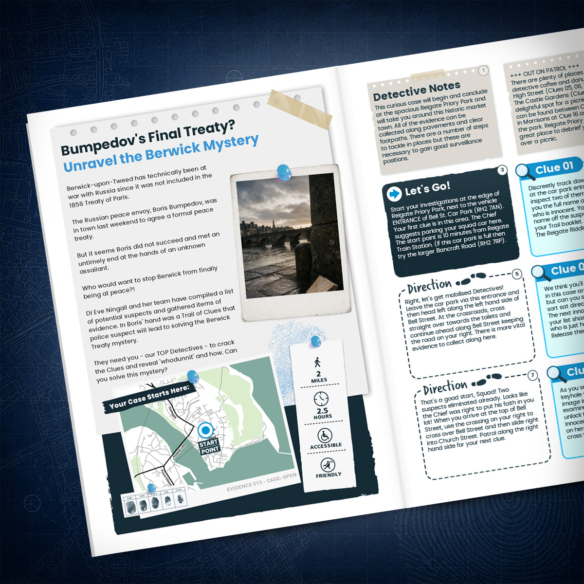 Berwick-upon-Tweed - Town Centre Treasure Trail - story page