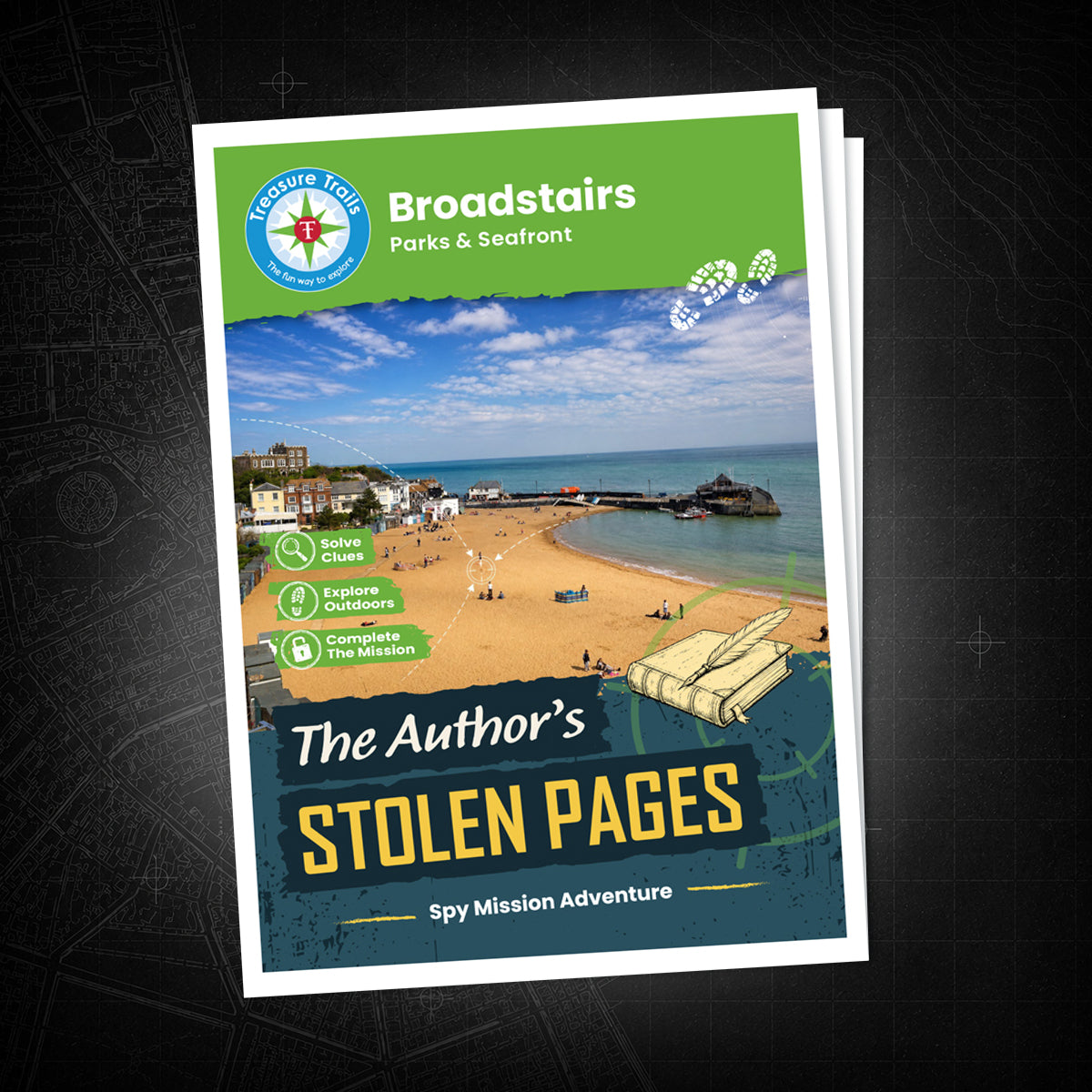 Broadstairs - Parks & Seafront Treasure Trail - front cover