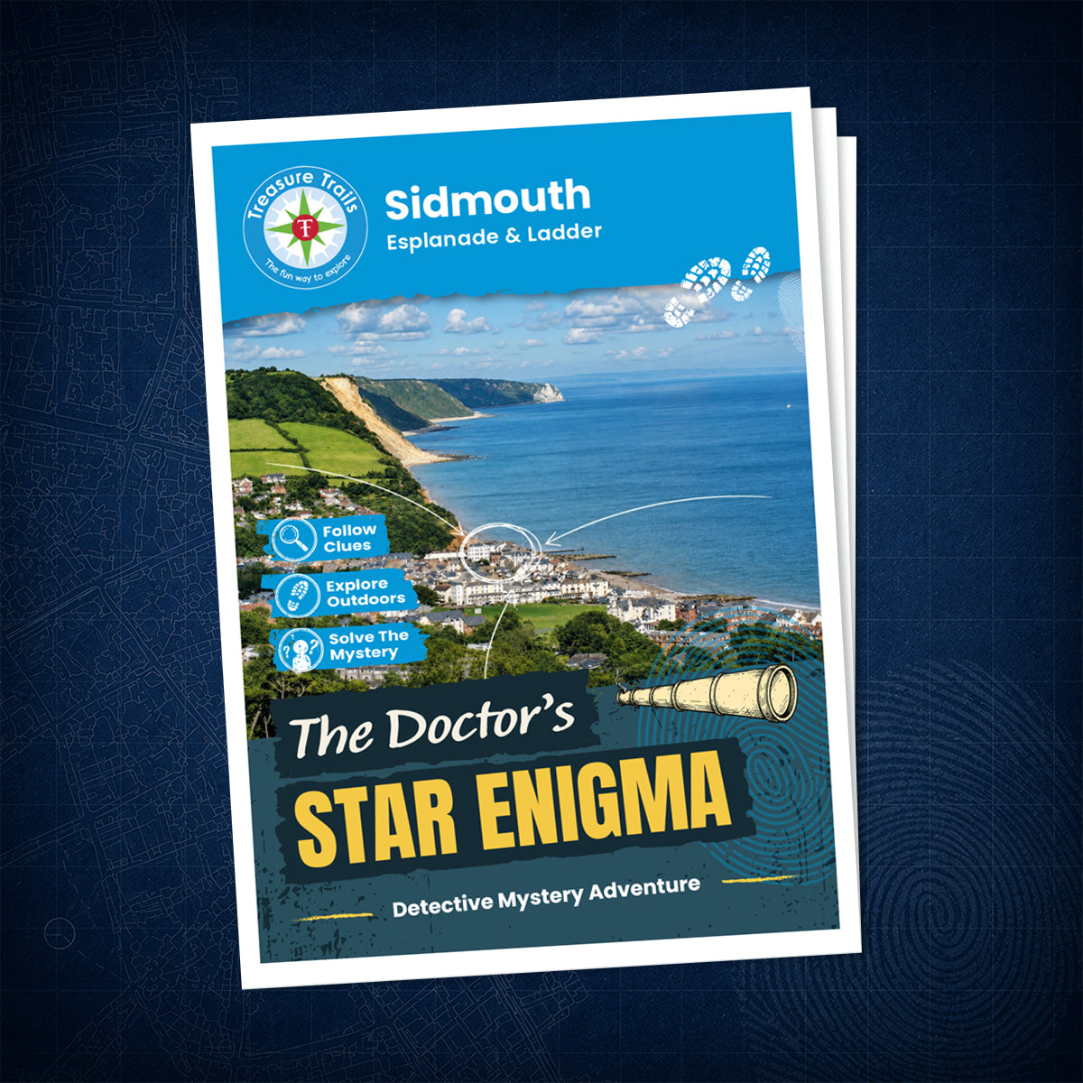 Sidmouth - Esplanade & Ladder Treasure Trail - front cover