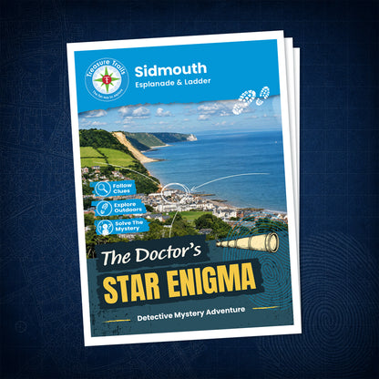 Sidmouth - Esplanade & Ladder Treasure Trail - front cover