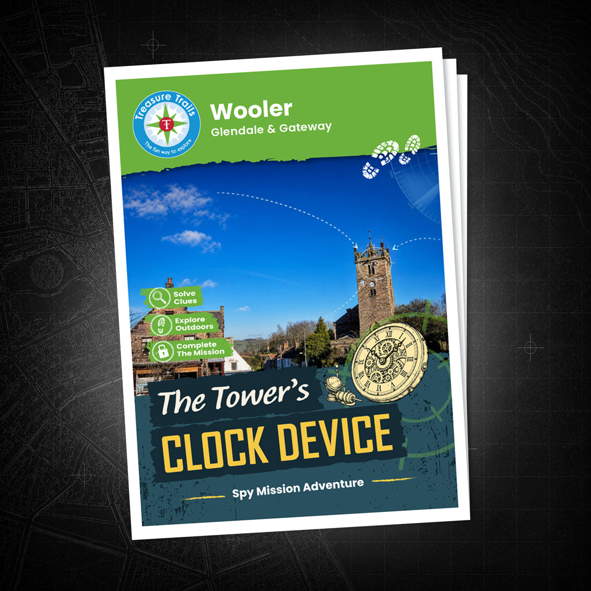 Wooler - Glendale & Gateway Treasure Trail - front cover