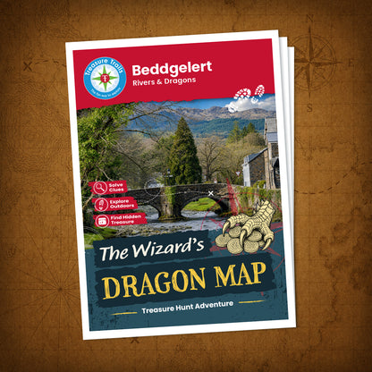 Beddgelert - Rivers & Dragons Treasure Trail - front cover