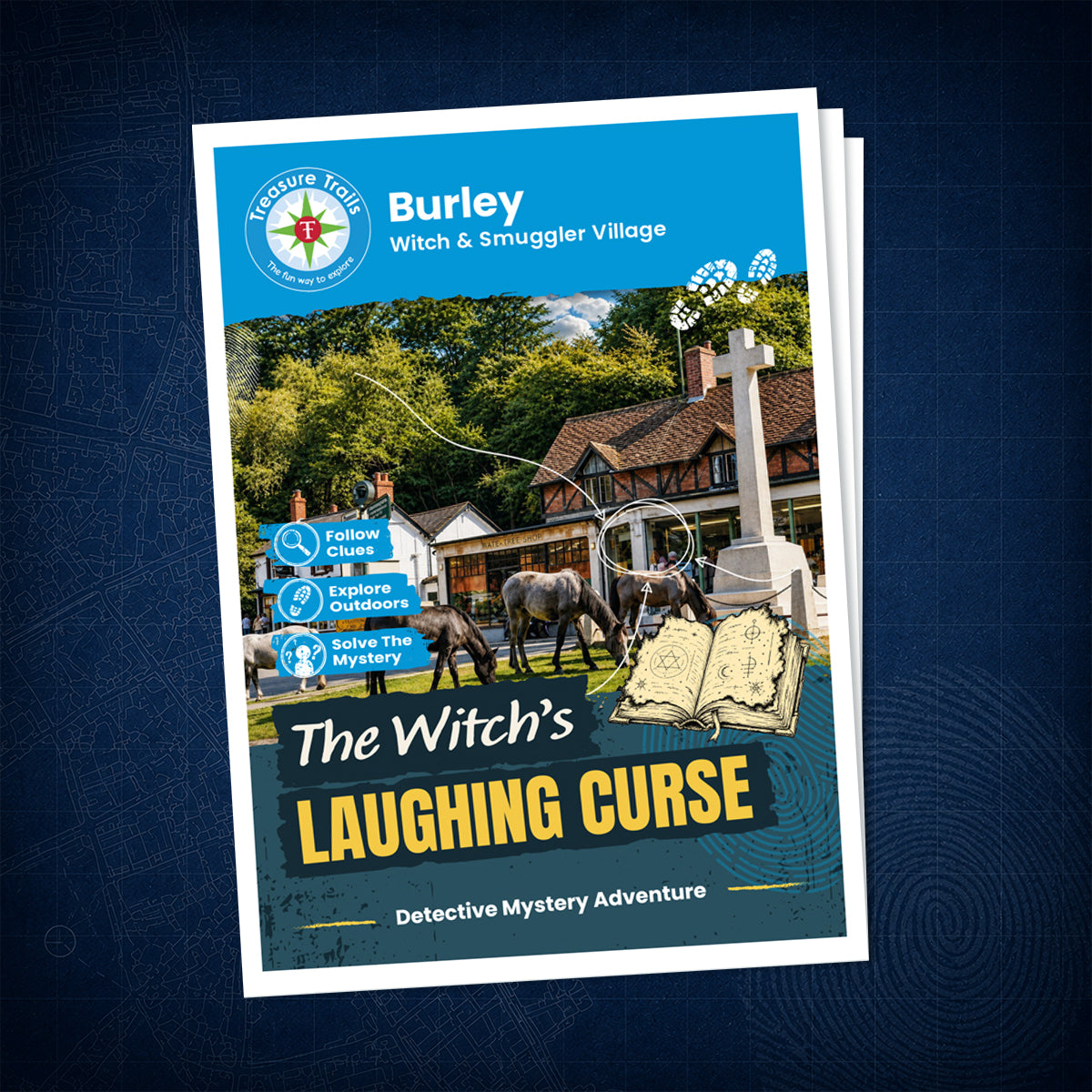 Burley - Witch & Smuggler Village Treasure Trail - front cover