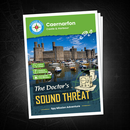 Caernarfon - Castle & Harbour Treasure Trail - front cover