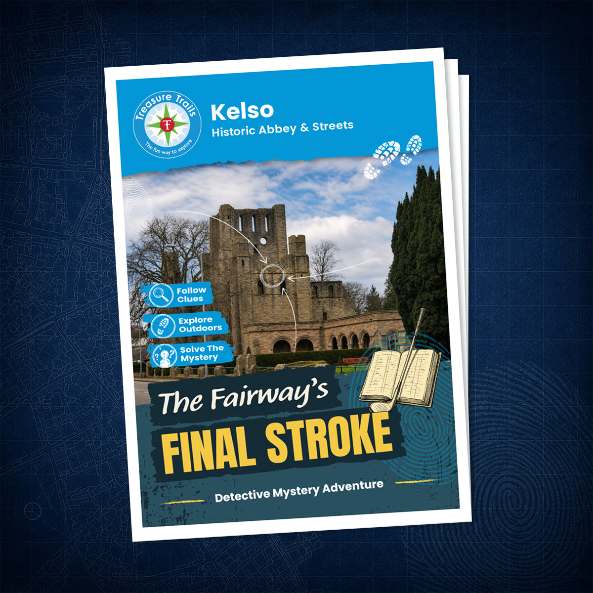 Kelso - Historic Abbey & Streets Treasure Trail - front cover
