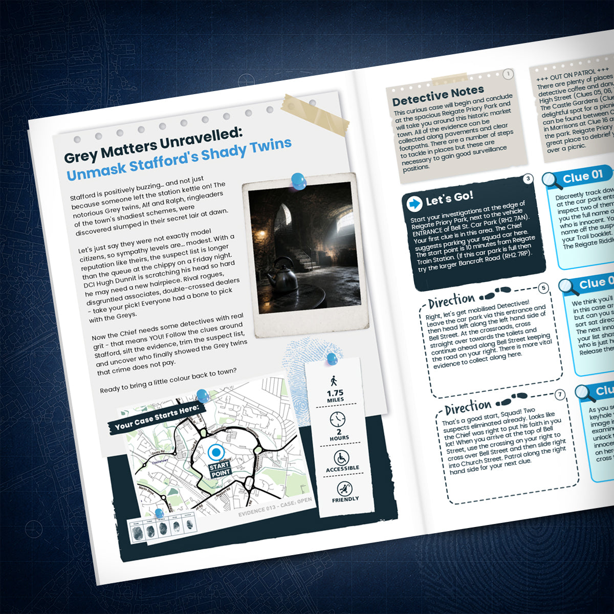 Stafford - Parks, River & Square Treasure Trail - story page