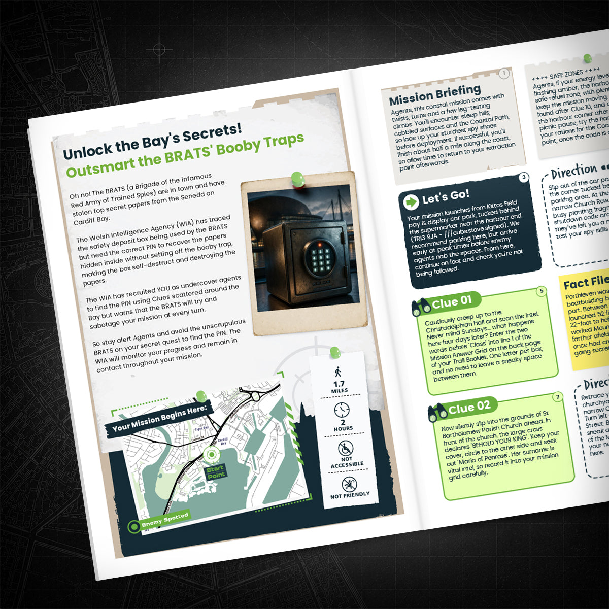 Cardiff - Bay & Millennium Centre Treasure Trail - story page