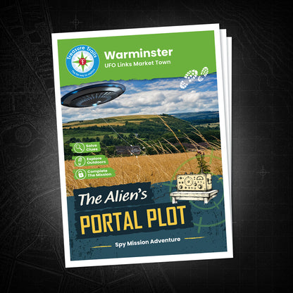 Warminster - UFO Links Market Town Treasure Trail - front cover