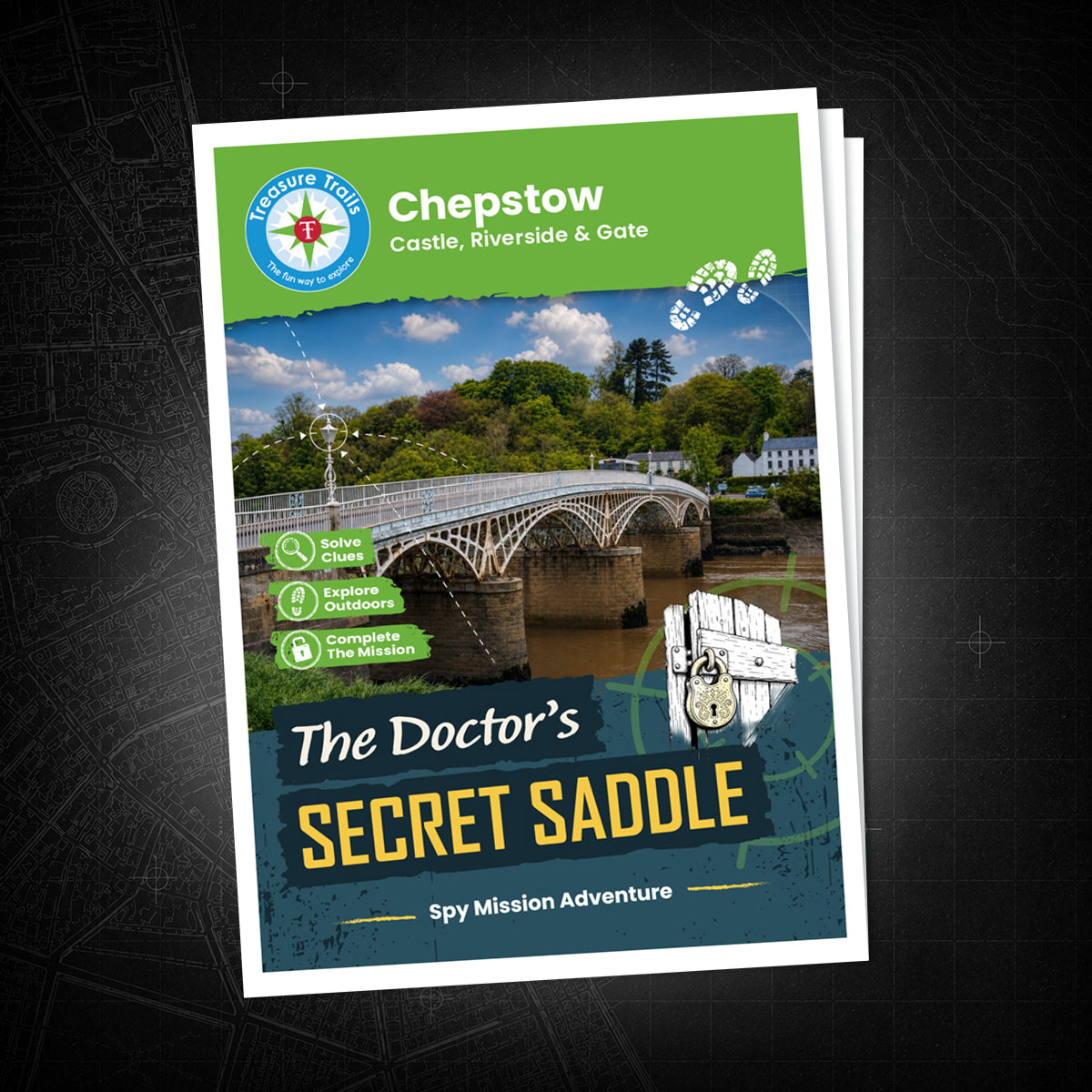 Chepstow - Castle, Riverside & Gate Treasure Trail - front cover