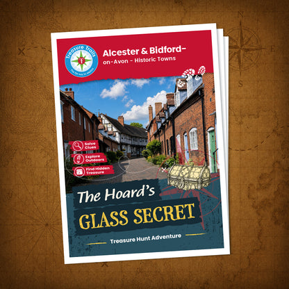 Alcester & Bidford-on-Avon - Historic Towns Treasure Trail - front cover