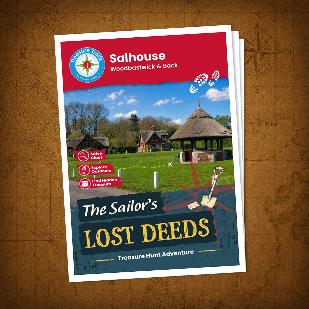 Salhouse - Woodbastwick & Back Treasure Trail - front cover