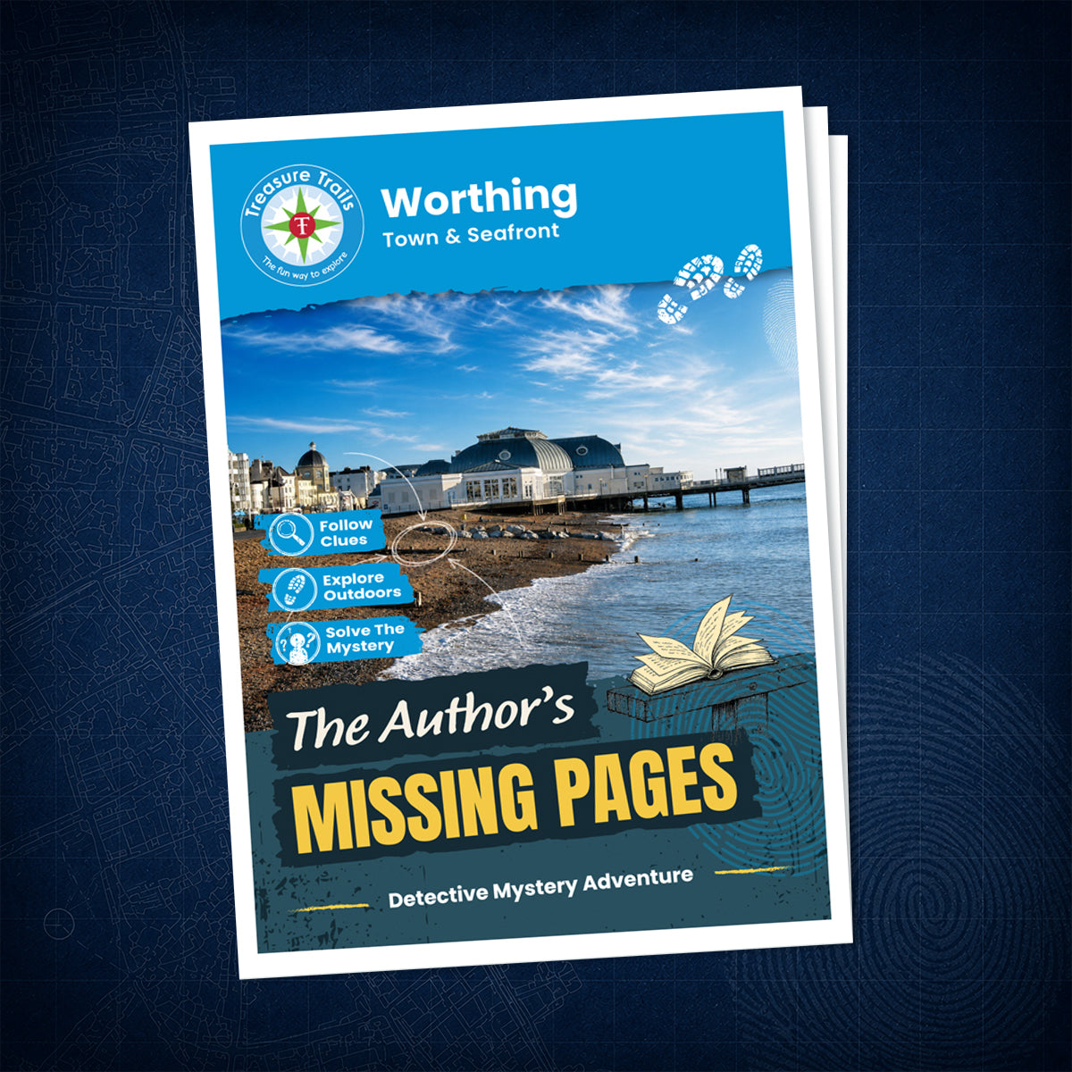 Worthing - Town & Seafront Treasure Trail - front cover