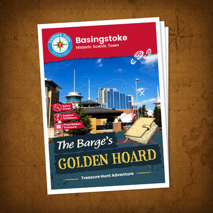 Basingstoke - Historic Scenic Town Treasure Trail - front cover