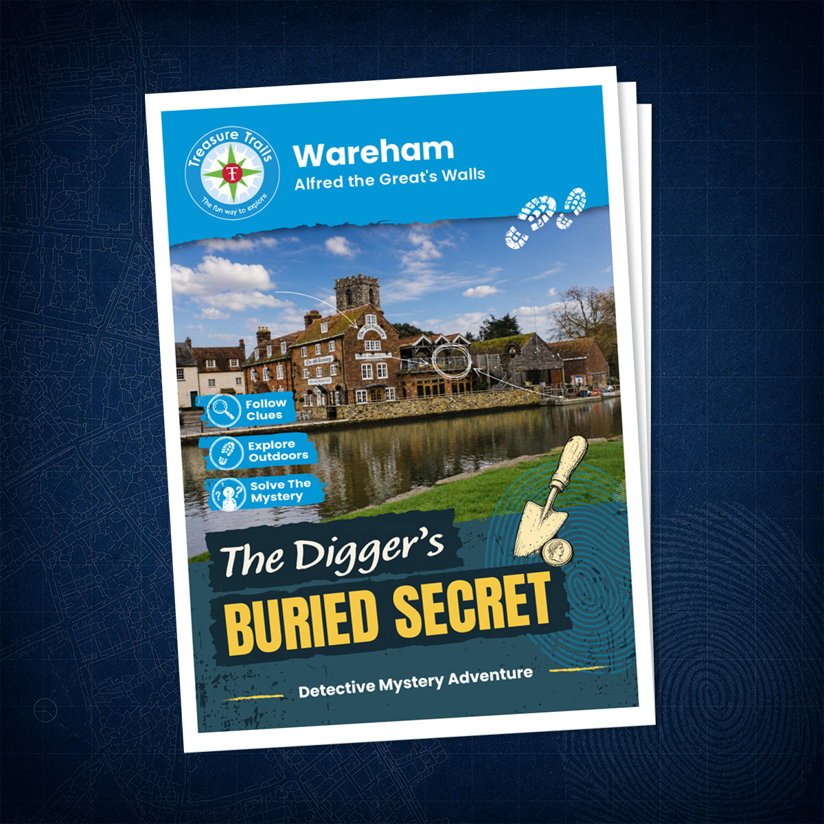 Wareham - Alfred the Great's Walls Treasure Trail - front cover