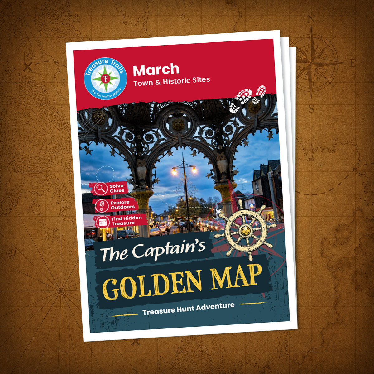 March - Town & Historic Sites Treasure Trail - front cover