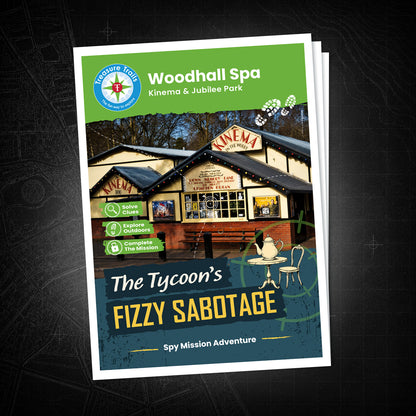 Woodhall Spa - Kinema & Jubilee Park Treasure Trail - front cover