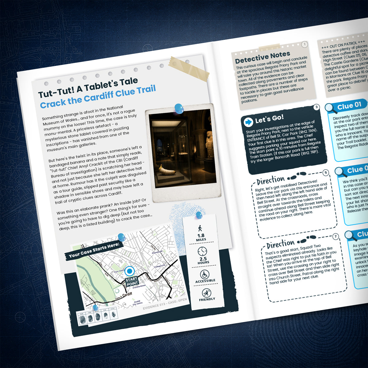 Cardiff - Bute Park & Castle Treasure Trail - story page