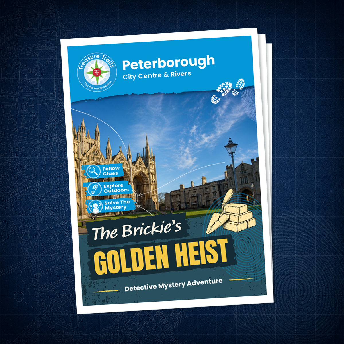 Peterborough - City Centre & Rivers Treasure Trail - front cover