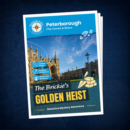 Peterborough - City Centre & Rivers Treasure Trail - front cover