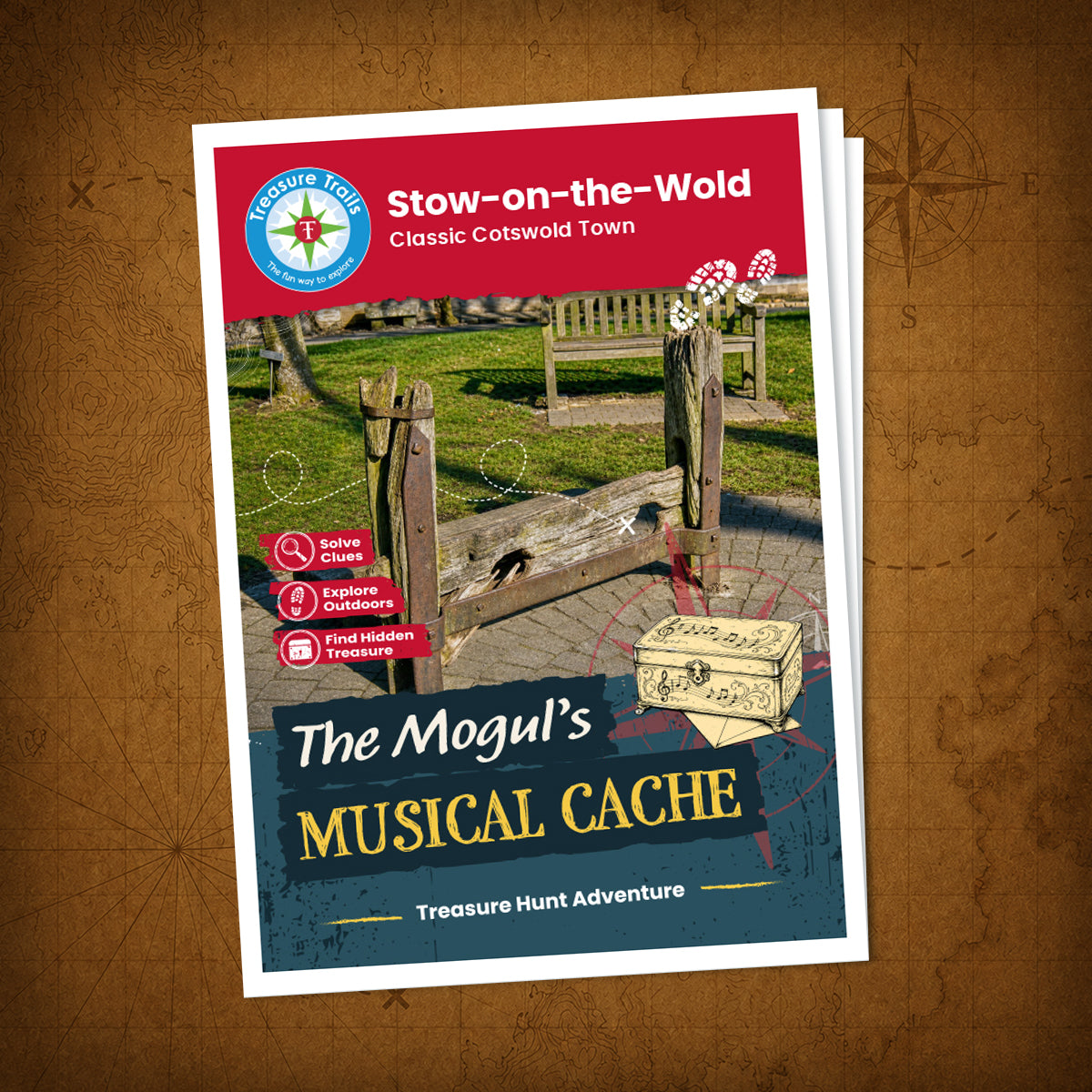 Stow-on-the-Wold - Classic Cotswold Town Treasure Trail - front cover