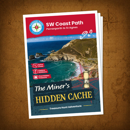 SW Coast Path - Perranporth to St Agnes Treasure Trail - front cover