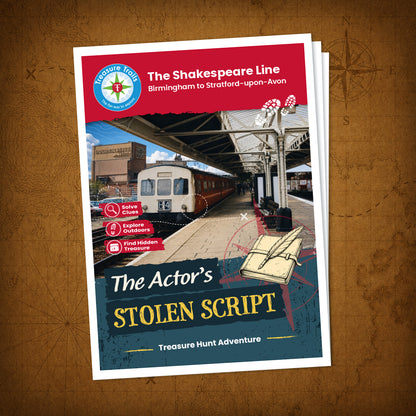The Shakespeare Line - Birmingham to Stratford-upon-Avon Treasure Trail - front cover