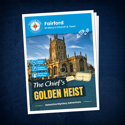 Fairford - St Mary's Church & Town Treasure Trail - front cover