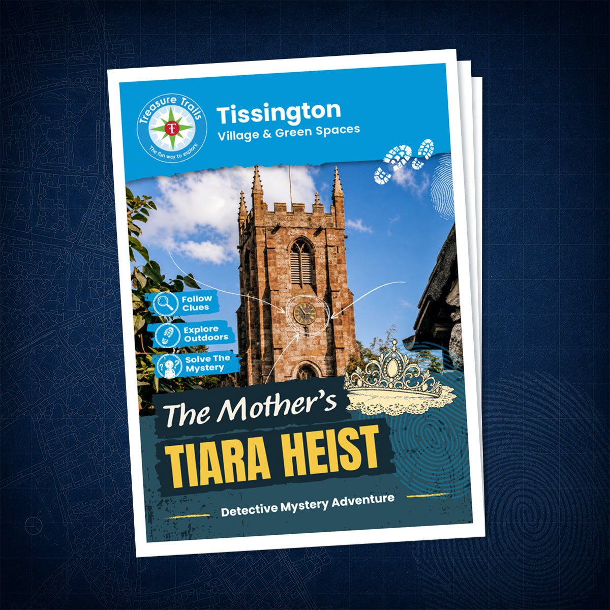 Tissington - Village & Green Spaces Treasure Trail - front cover
