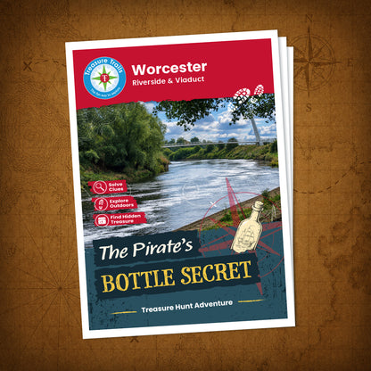 Worcester - Riverside & Viaduct Treasure Trail - front cover