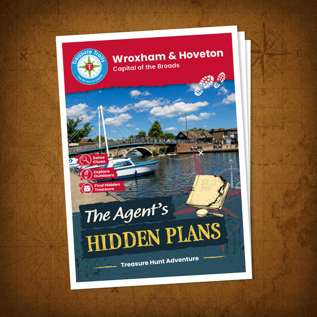 Wroxham & Hoveton - Capital of the Broads Treasure Trail - front cover