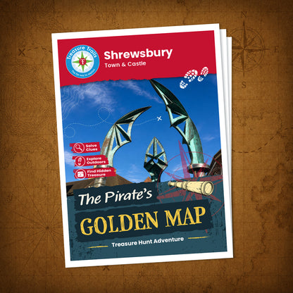 Shrewsbury - Town & Castle Treasure Trail - front cover