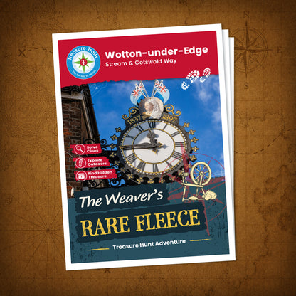 Wotton-under-Edge - Stream & Cotswold Way Treasure Trail - front cover