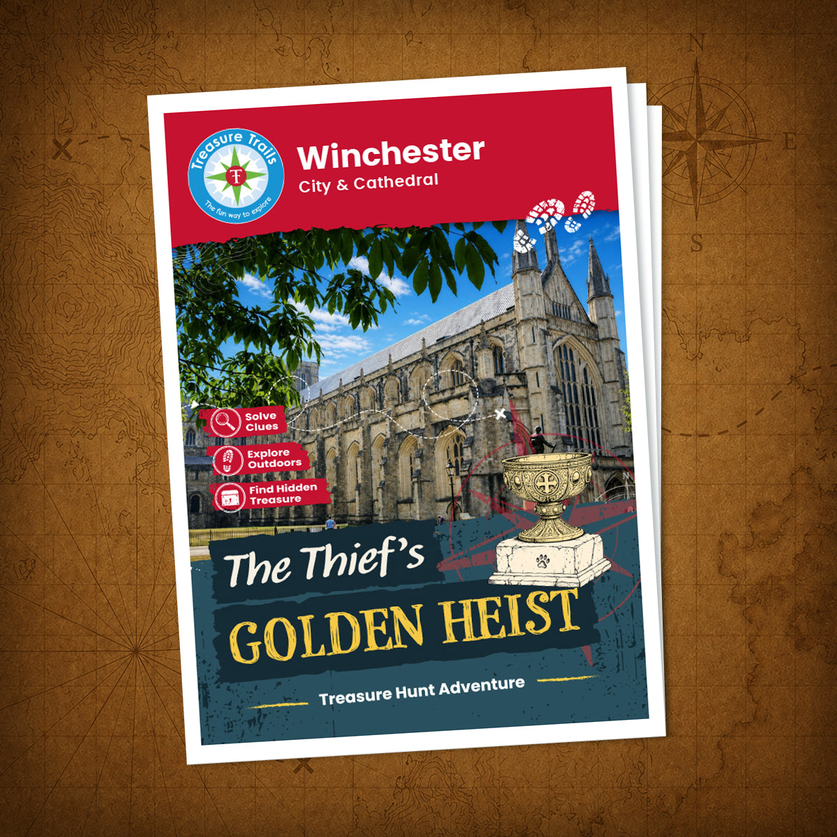 Winchester - City & Cathedral Treasure Trail - front cover