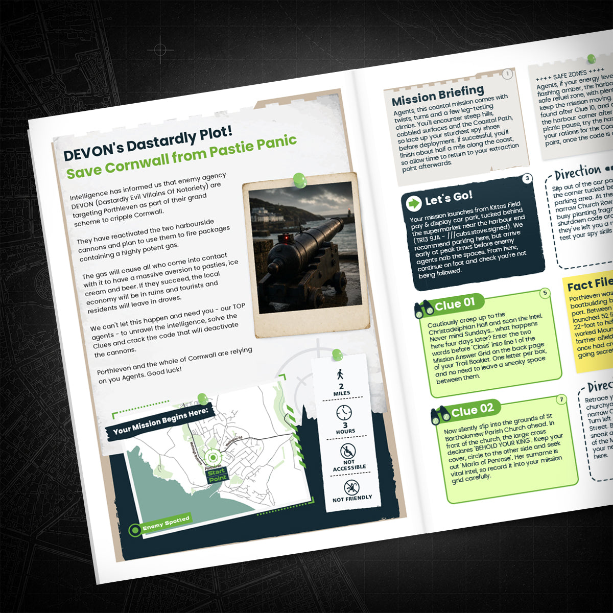 Porthleven - Harbour & Village Centre Treasure Trail - story page