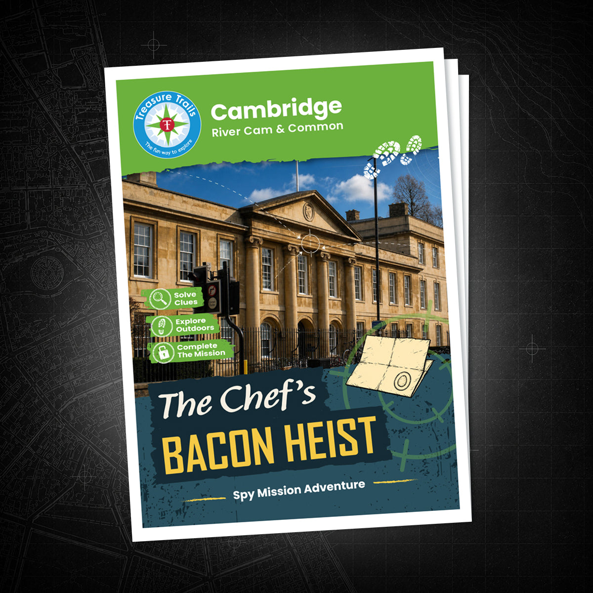 Cambridge - River Cam & Common Treasure Trail - front cover
