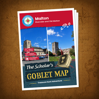 Malton - Castle and Riverside Treasure Trail - front cover
