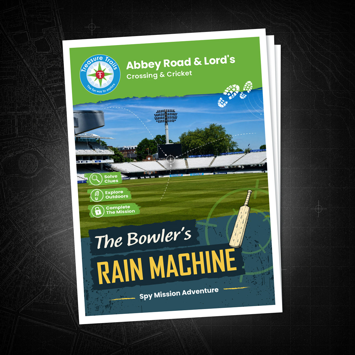 Abbey Road & Lord's - Crossing & Cricket Treasure Trail - front cover